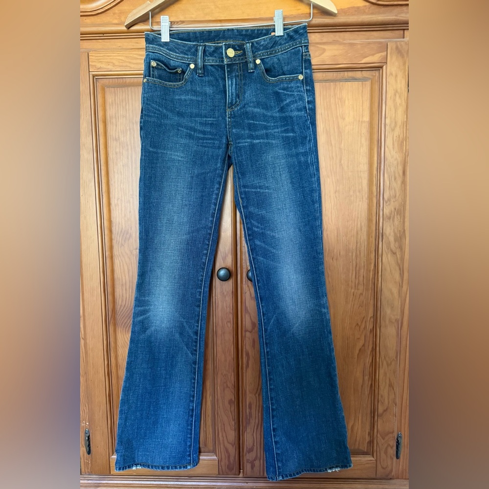 Tory Burch Dark Blue Denim Jeans - Picture 10 of 11